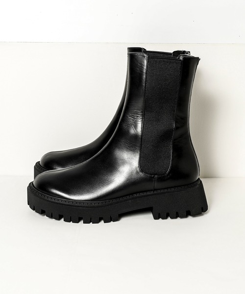 OUVRAGE CLASSE(ウヴラージュクラス)の「コンバットブーツ(ブーツ・レディース・ブラック・SMALL/MEDIUM)」の6枚目の写真