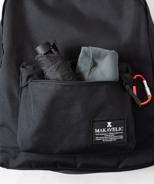 MAKAVELIC(マキャベリック)の「TRUCKS BORDING DAYPACK / デイパック / リュックサック(バックパック/リュック・メンズ・ブラック/ダークネイビー・FREE)」の14枚目の写真