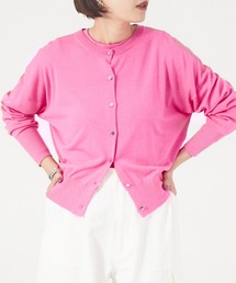 Rouge vif | 【アンサンブル対応】SI混ドロップスリーブカーディガン(カーディガン/ボレロ)