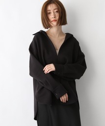 ボンディングVプルオーバー 264368