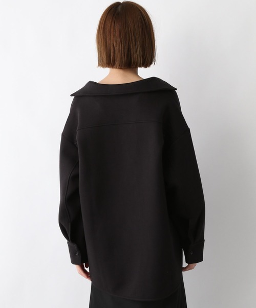 A part by（アパートバイ）の「ボンディングVプルオーバー 264368（その他トップス・レディース・ライトグレー/ブラック・FREE）」の15枚目の写真