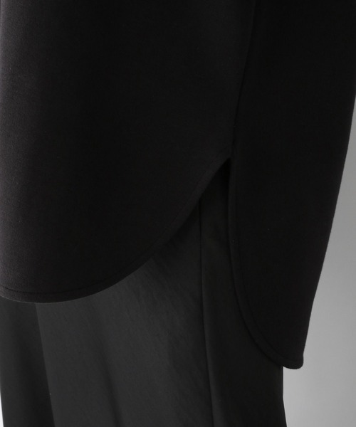 A part by（アパートバイ）の「ボンディングVプルオーバー 264368（その他トップス・レディース・ライトグレー/ブラック・FREE）」の19枚目の写真