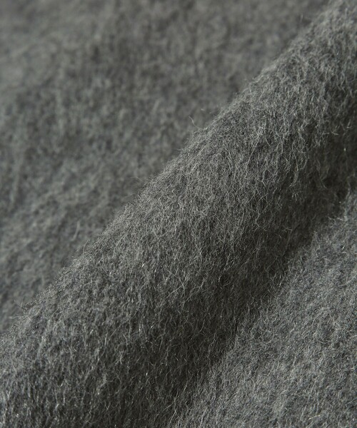 モヘアシャギー ノーカラーコート（ノーカラーコート）｜UNITED