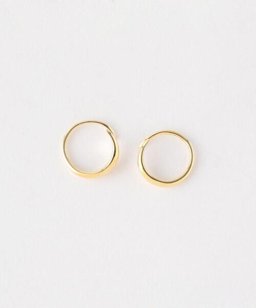 TOM WOOD（トムウッド）の「＜TOM WOOD（トムウッド）＞ MINI EAR LOOP 9K/ピアス （ピアス（両耳用））」 WEAR