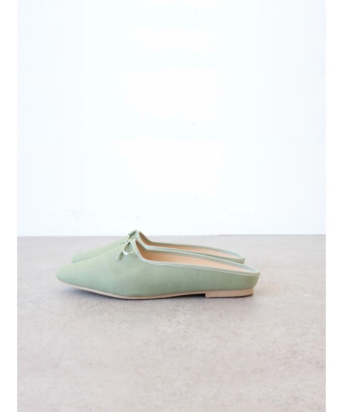 AMERICAN HOLIC(アメリカンホリック)の「バレエミュール(バレエシューズ・レディース・ブラック/グリーン/アイボリー・S/M/L)」の7枚目の写真