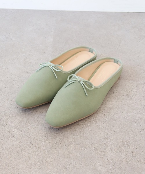 AMERICAN HOLIC(アメリカンホリック)の「バレエミュール(バレエシューズ・レディース・ブラック/グリーン/アイボリー・S/M/L)」の17枚目の写真