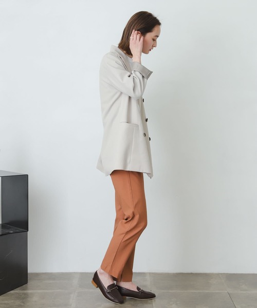 SENSE OF PLACE by URBAN RESEARCH（センスオブプレイスバイアーバンリサーチ）の「ストレッチスリムテーパードパンツ（その他パンツ・レディース・ブラック/カーキ/ピンクベージュ/ライトベージュ/ブルー/グリーン・SMALL/MEDIUM/LARGE/X-SMALL/TALL）」の18枚目の写真