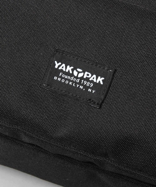 YAKPAK(ヤックパック)の「YAKPAK / ヤックパック / 撥水 600Dポリエステル / 横型 スクエアミニショルダーバッグ / white labela / ホワイトレーベル / FUNCTIONAL SHOULDER(ショルダーバッグ・メンズ・ブラック・FREE)」の14枚目の写真