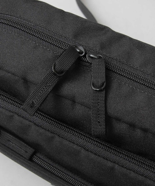 YAKPAK(ヤックパック)の「YAKPAK / ヤックパック / 撥水 600Dポリエステル / 横型 スクエアミニショルダーバッグ / white labela / ホワイトレーベル / FUNCTIONAL SHOULDER(ショルダーバッグ・メンズ・ブラック・FREE)」の17枚目の写真