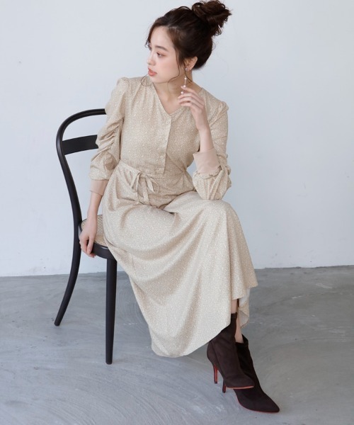 ドロップドットプリントワンピース ワンピース M Deux エムドゥ のファッション通販 Zozotown