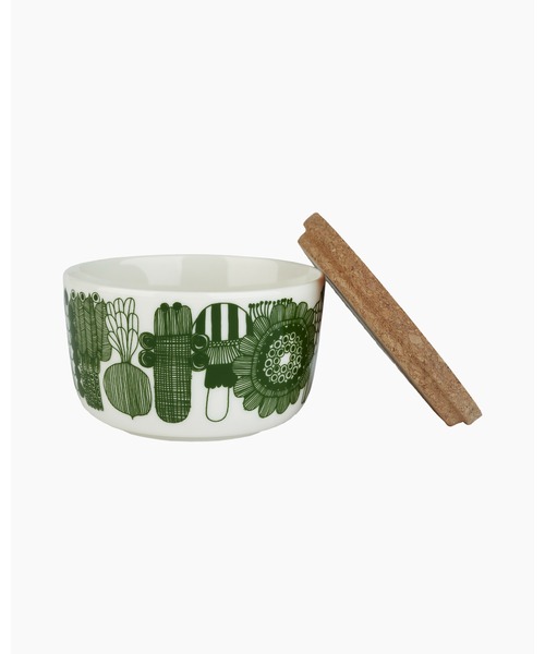 marimekko(マリメッコ)の「Elokuun Varjot / bowl 2,5dl 2pcs(食器・レディース・グリーン・FREE)」の3枚目の写真