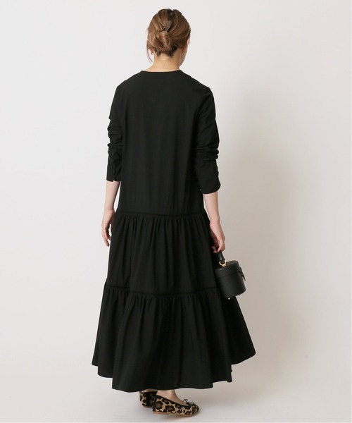 U by SPICK&SPAN(ユーバイスピックアンドスパン)の「はしごレースティアードドレス6◆(ワンピース・レディース・ホワイト/ブラック・FREE)」の8枚目の写真