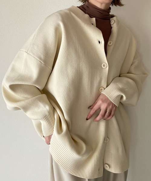 y/m by misato（イムバイミサト）の「シアータートルトップス（Tシャツ/カットソー・レディース・モカ/アイボリー/ブラック・FREE）」の15枚目の写真