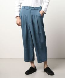 koe（コエ）の「ポリPUタックワイドスラックス*（スラックス・メンズ）」