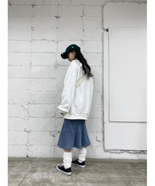 WC(ダブル シー)の「ジップマーメイドスカート(スカート・レディース・ブラック/ブルー系その他・FREE)」の17枚目の写真