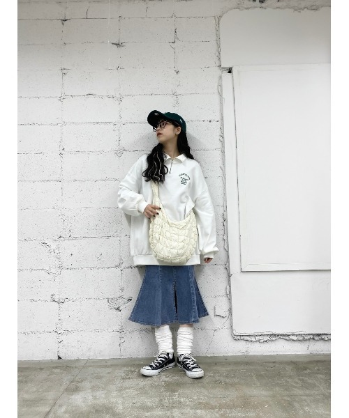 WC(ダブル シー)の「ジップマーメイドスカート(スカート・レディース・ブラック/ブルー系その他・FREE)」の19枚目の写真