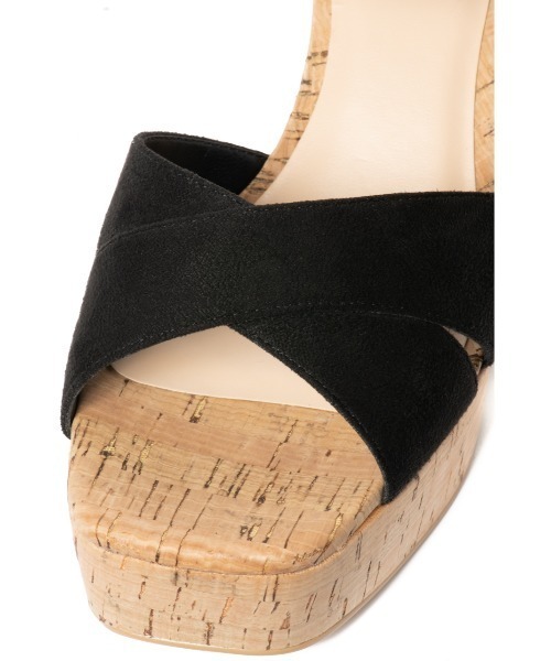 REZOY（リゾイ）の「【REZOY】スエードクロスストラップコルクサンダル（サンダル・レディース・ブラック/オレンジ/アイボリー・S/M/L）」の16枚目の写真