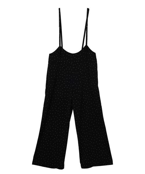 AMERICAN HOLIC（アメリカンホリック）の「キャミサロペット（サロペット/オーバーオール・レディース・ドット/ダークネイビー・L/M）」の3枚目の写真