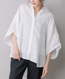 Munich | 60sライトフレンチリネンビッグシャツ(シャツ/ブラウス)