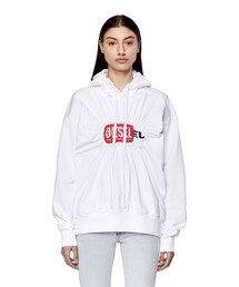 DIESEL | レディース スウェット パーカー 長袖 フード ロゴ(パーカー)