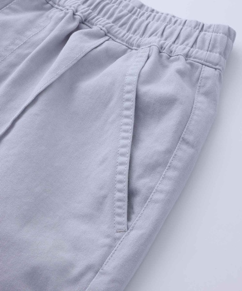 X-girl(エックスガール)の「TWILL EASY HALF PANTS(その他パンツ・レディース・ライトグレー・XS/S/M)」の5枚目の写真