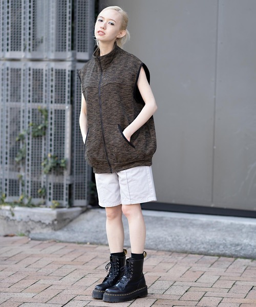 X-girl(エックスガール)の「TWILL EASY HALF PANTS(その他パンツ・レディース・ライトグレー・XS/S/M)」の14枚目の写真