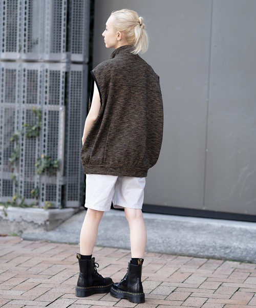 X-girl(エックスガール)の「TWILL EASY HALF PANTS(その他パンツ・レディース・ライトグレー・XS/S/M)」の12枚目の写真