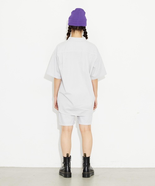 X-girl(エックスガール)の「TWILL EASY HALF PANTS(その他パンツ・レディース・ライトグレー・XS/S/M)」の20枚目の写真