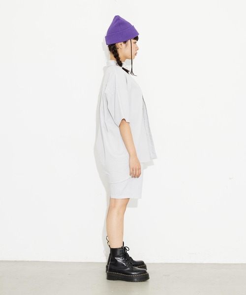 X-girl(エックスガール)の「TWILL EASY HALF PANTS(その他パンツ・レディース・ライトグレー・XS/S/M)」の19枚目の写真