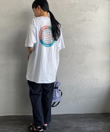 [RVCA/ルーカ] MALTINATIONAL SLUB ST バックロゴプリントTシャツ