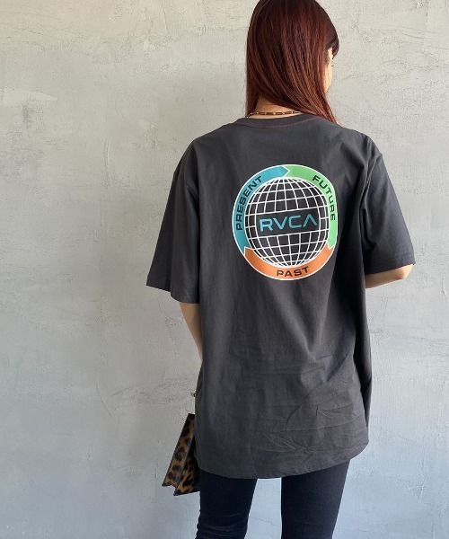 RVCA（ルーカ）の「[RVCA/ルーカ] MALTINATIONAL SLUB ST バックロゴプリントTシャツ（Tシャツ/カットソー・レディース・ブラック/オフホワイト・M/L）」の20枚目の写真