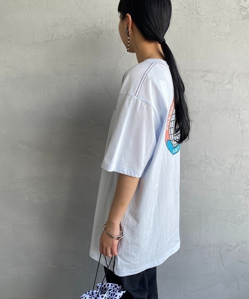 RVCA（ルーカ）の「[RVCA/ルーカ] MALTINATIONAL SLUB ST バックロゴプリントTシャツ（Tシャツ/カットソー・レディース・ブラック/オフホワイト・M/L）」の16枚目の写真