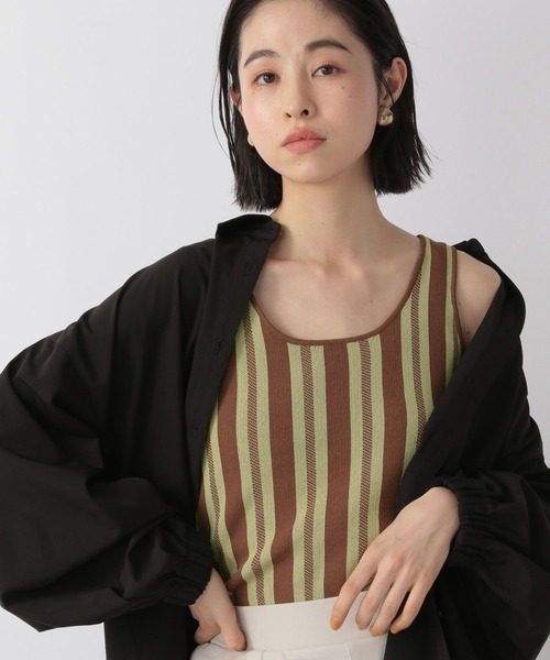 LOWRYS FARM(ローリーズファーム)の「アソートガラタンク 268658(タンクトップ・レディース・ブラック/ベージュ/グリーン/ブラック系その他/ベージュ系その他/グリーン系その他/イエロー/ブラウン系その他/その他/グリーン系その他2・FREE)」の5枚目の写真