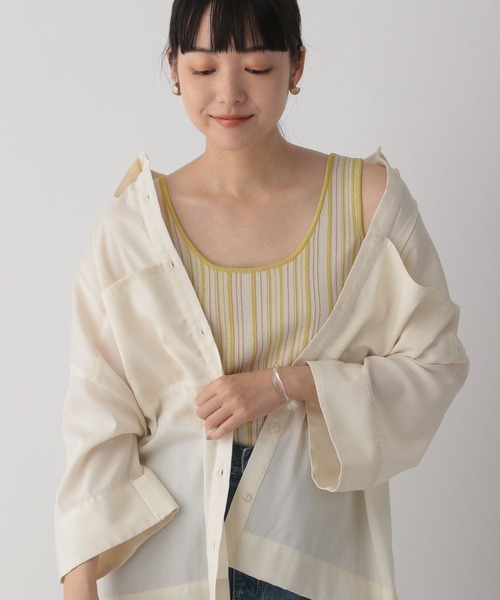 LOWRYS FARM(ローリーズファーム)の「アソートガラタンク 268658(タンクトップ・レディース・ブラック/ベージュ/グリーン/ブラック系その他/ベージュ系その他/グリーン系その他/イエロー/ブラウン系その他/その他/グリーン系その他2・FREE)」の9枚目の写真