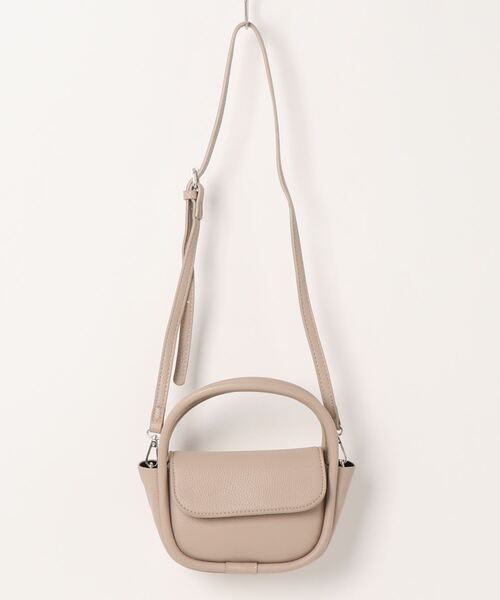 Riberry（リベリー）の「ミニラウンドハンドバッグ（ハンドバッグ・レディース・ダークブラウン/ブラック/ベージュ/ブラウン・FREE）」の12枚目の写真