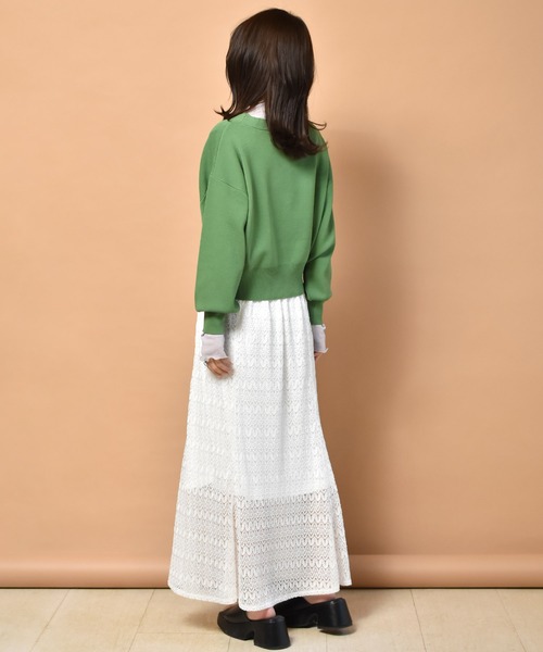 RETRO GIRL（レトロガール）の「レースマーメイドスカート（スカート・レディース・オフホワイト/ブラック・FREE）」の22枚目の写真