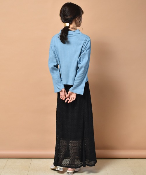 RETRO GIRL（レトロガール）の「レースマーメイドスカート（スカート・レディース・オフホワイト/ブラック・FREE）」の10枚目の写真