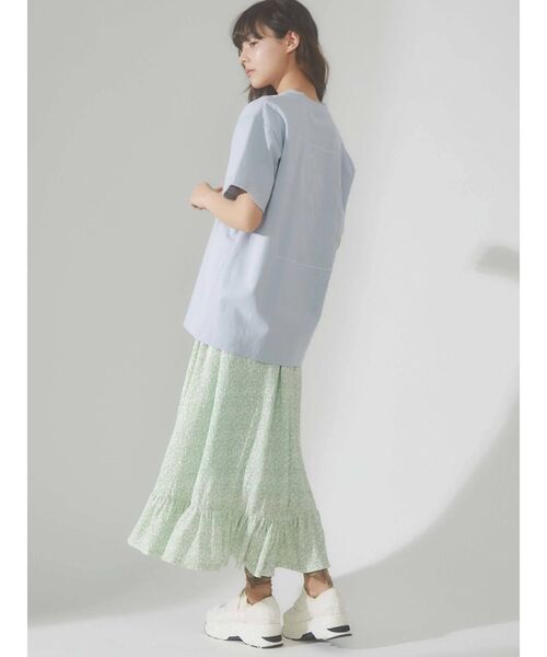 merry jenny(メリージェニー)の「ジャガードフリルバンドスニーカー(スニーカー・レディース・アイボリー/ブラック・SMALL/MEDIUM/LARGE)」の8枚目の写真