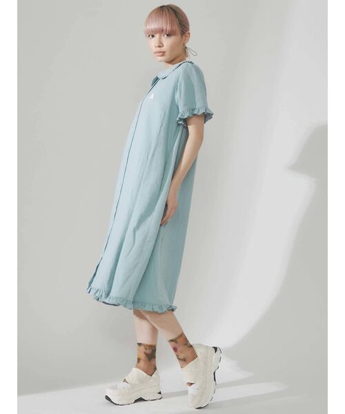 merry jenny(メリージェニー)の「ジャガードフリルバンドスニーカー(スニーカー・レディース・アイボリー/ブラック・SMALL/MEDIUM/LARGE)」の9枚目の写真