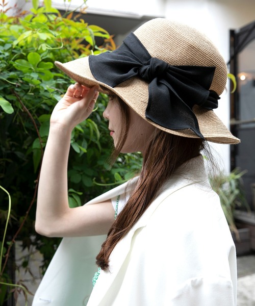 CA4LA(カシラ)の「エールBRAID3(ハット・レディース・グレー/ベージュ/ホワイト・ONESIZE)」の14枚目の写真