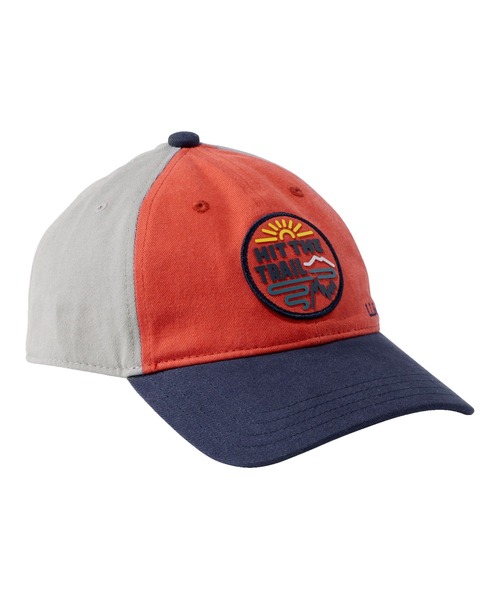 L.L.Bean（エルエルビーン）の「キッズ・ビーンズ・コットン・ベースボール・ハット（キャップ・キッズ・ブルー系その他/ネイビー系/イエロー系その他/マルチ/パープル系その他・OSFA）」の2枚目の写真