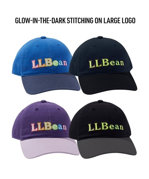 L.L.Bean（エルエルビーン）の「キッズ・ビーンズ・コットン・ベースボール・ハット（キャップ・キッズ・ブルー系その他/ネイビー系/イエロー系その他/マルチ/パープル系その他・OSFA）」の7枚目の写真