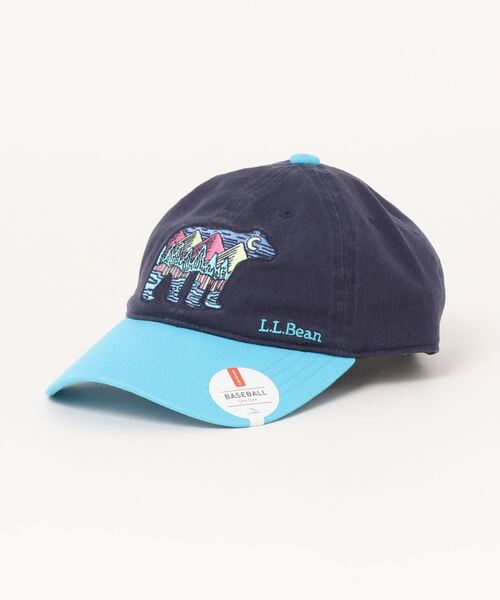 L.L.Bean（エルエルビーン）の「キッズ・ビーンズ・コットン・ベースボール・ハット（キャップ・キッズ・ブルー系その他/ネイビー系/イエロー系その他/マルチ/パープル系その他・OSFA）」の10枚目の写真