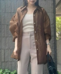 FRAY I.D | ソフトリンクルオーガンシャツ(シャツ/ブラウス)