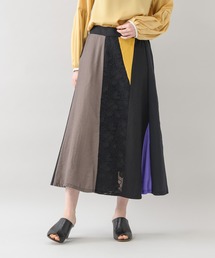 Paradise Picnic | TE VALT マルチ配色スカート(スカート)