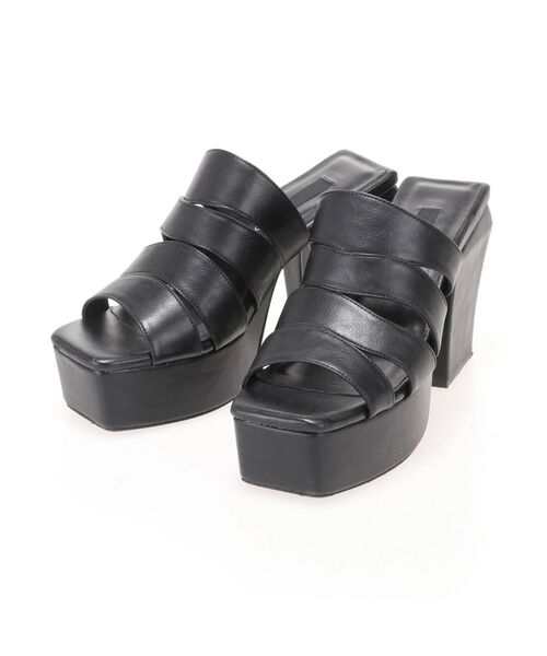 EMODA(エモダ)の「ディストーションタンクサンダル(サンダル・レディース・ホワイト/ブラック・SMALL/MEDIUM/LARGE)」の22枚目の写真