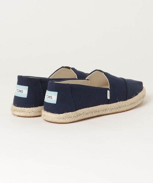TOMS(トムス)の「TOMS/トムス ALPARGATA ROPE/アルパルガータ ロープ(スリッポン・レディース・ネイビー・24.5cm/25cm/23cm/24cm/23.5cm/22.5cm)」の2枚目の写真