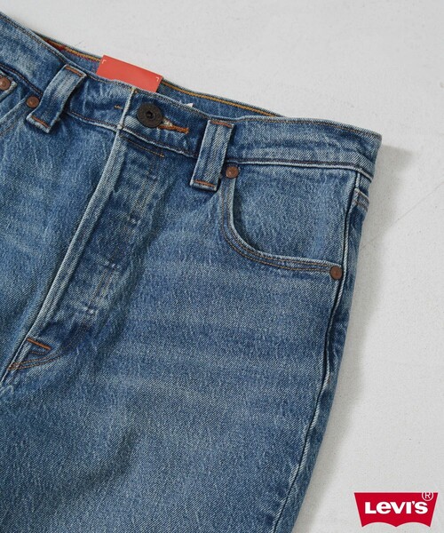 Levi's RED（リーバイスレッド）の「LEVI'S RED/リーバイスレッド RIBCAGE BOOT SPACE CONTINUUM STRETCH（デニムパンツ・レディース・サックスブルー/ブルー・25/26/27/28）」の16枚目の写真