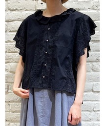 Samansa Mos2 | 【FROM INDIA】脇リボンレースベスト(ベスト)