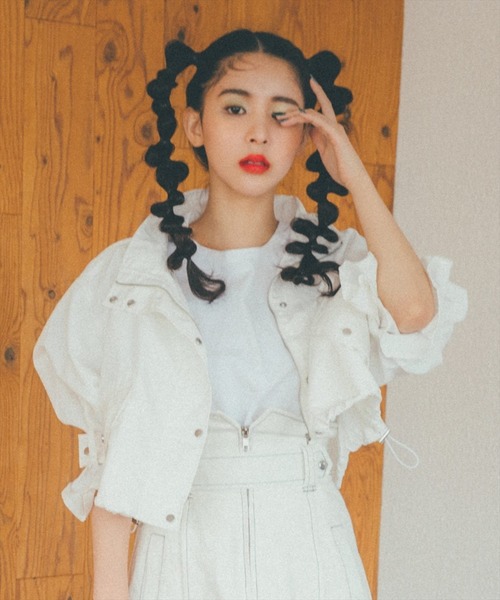 ブルゾン ジャケット アウター ショート丈ブルゾン ブルゾン Redyazel レディアゼル のファッション 大阪超高品質